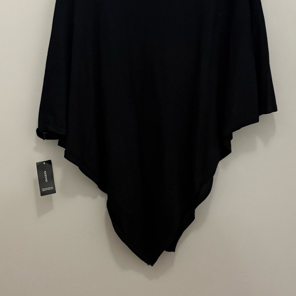 Alfani Black Poncho Sweater - Picture 8 of 8